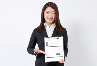 銀行振り込みを案内するイメージ