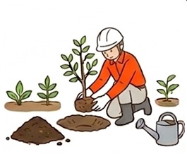 植栽作業